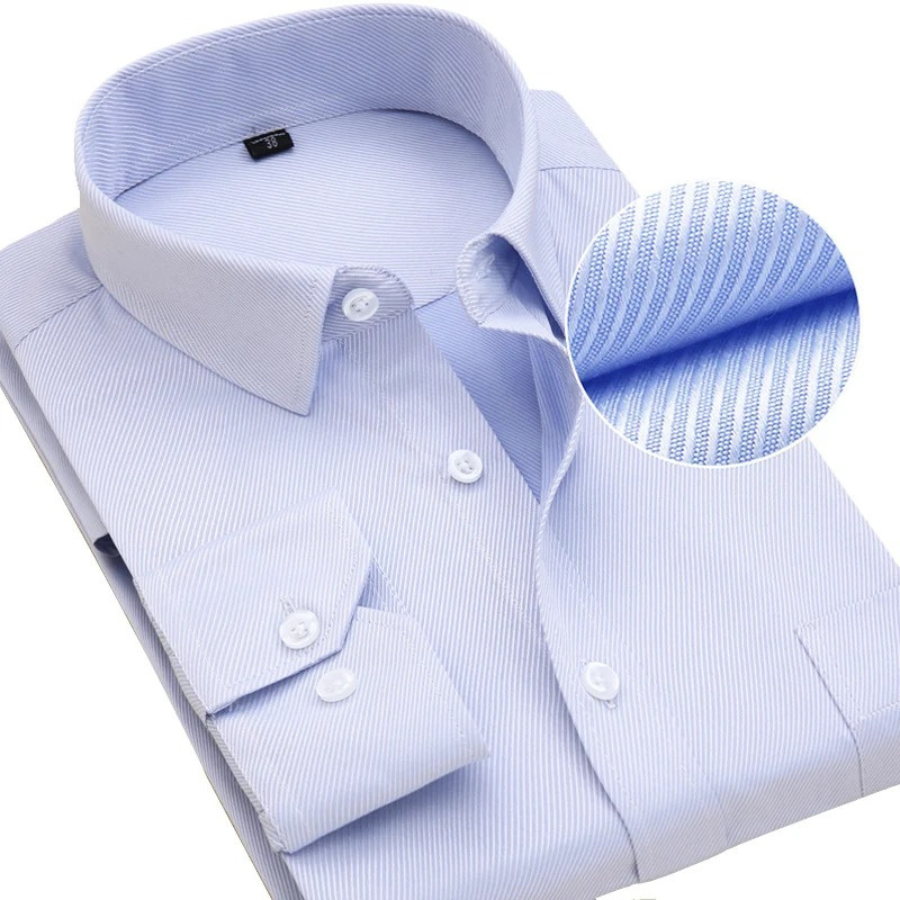 Professional Formal Long Sleeve Men's Button Down Shirt - OutfitLondon