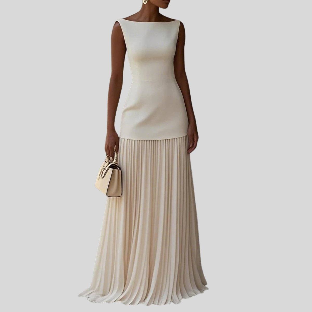 Chic Long Evening Gown - OutfitLondon