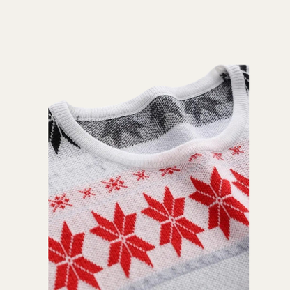 Men's Fun Holiday Snowman Sweater
