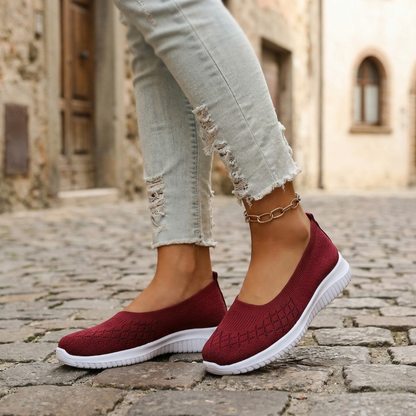 Comfortable Slip On Sneakers for Women Everyday Wear - OutfitLondon