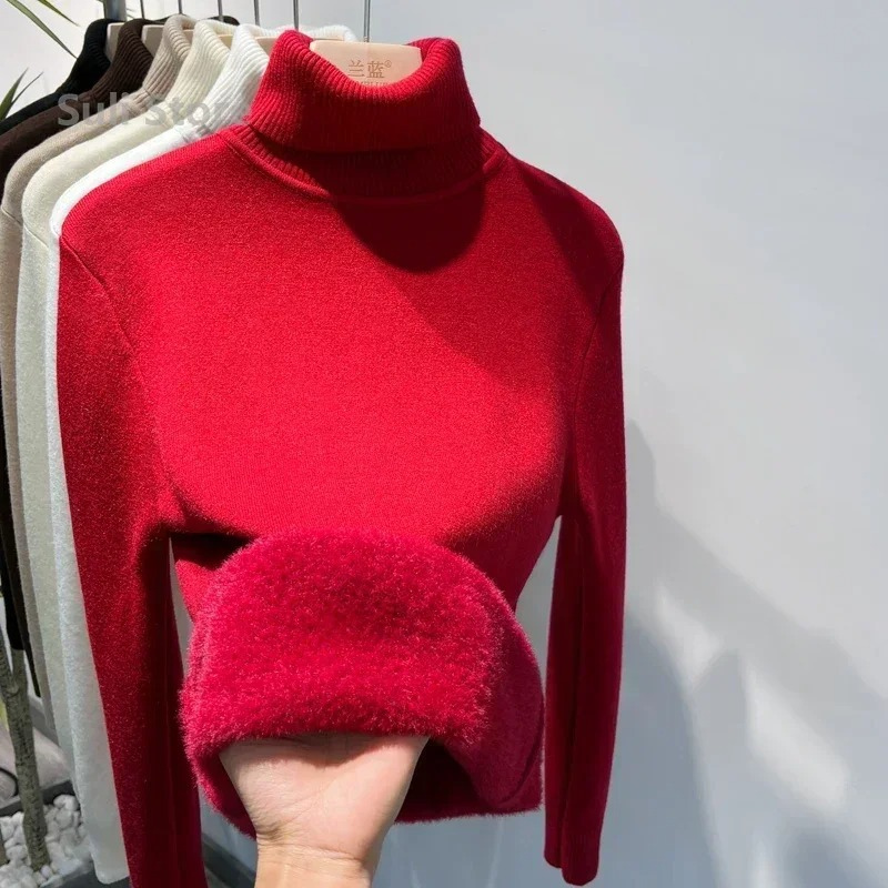 Soft Women's Thermal Crew Neck Sweater