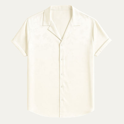 Smooth Silk Dress Shirt for Men