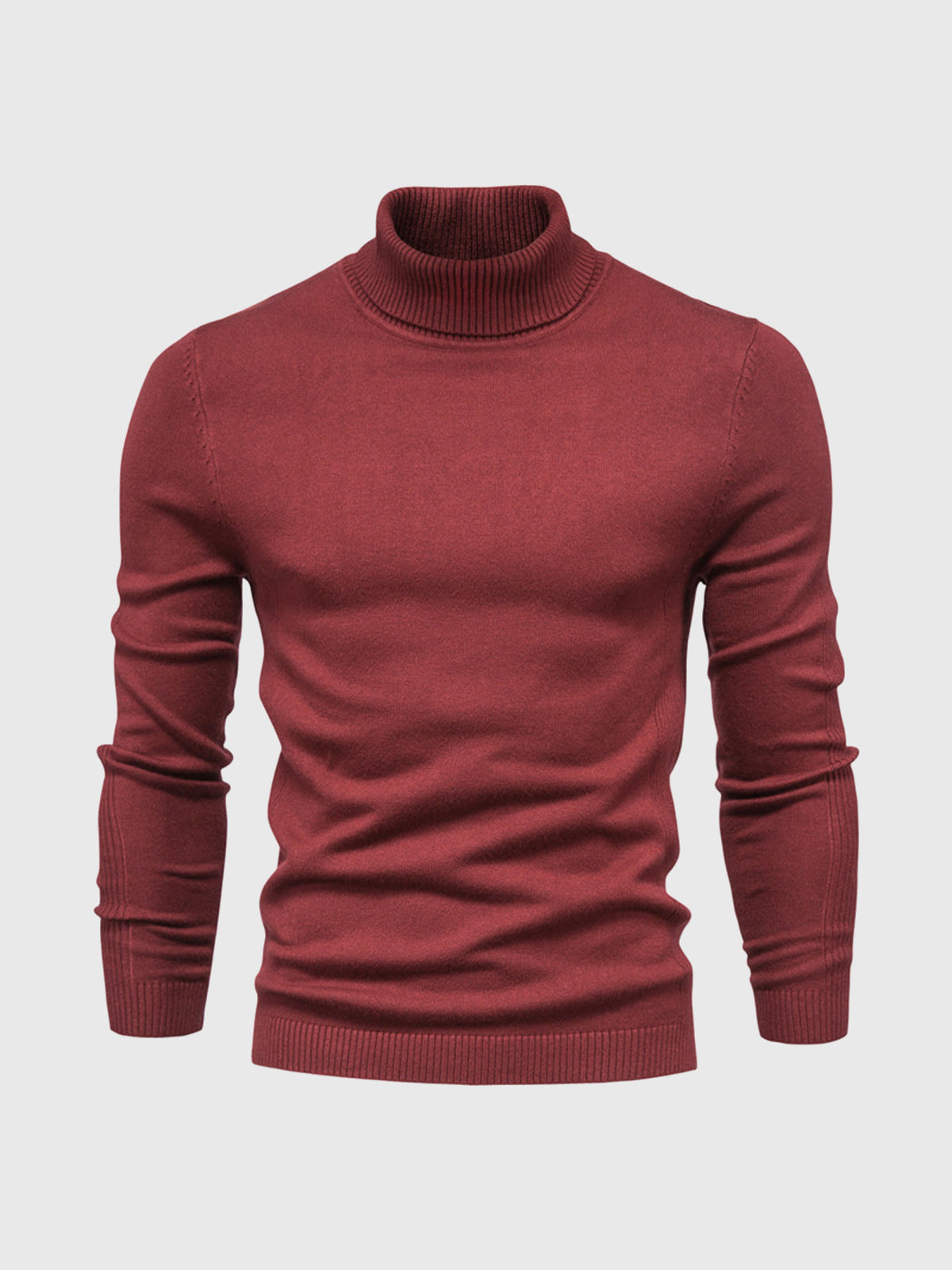 Premium Soft Mens Turtleneck Sweater