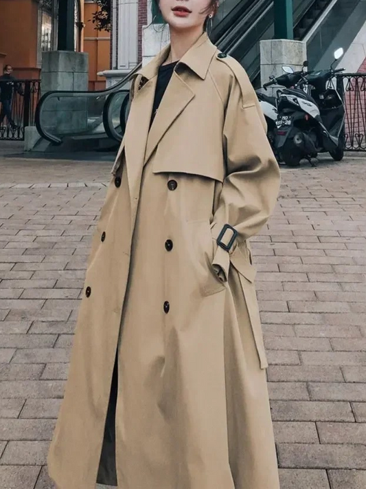 Stylish Water Resistant Trench Coat - OutfitLondon