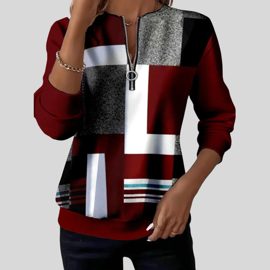 Cozy Crew Neck Knit Sweater - OutfitLondon