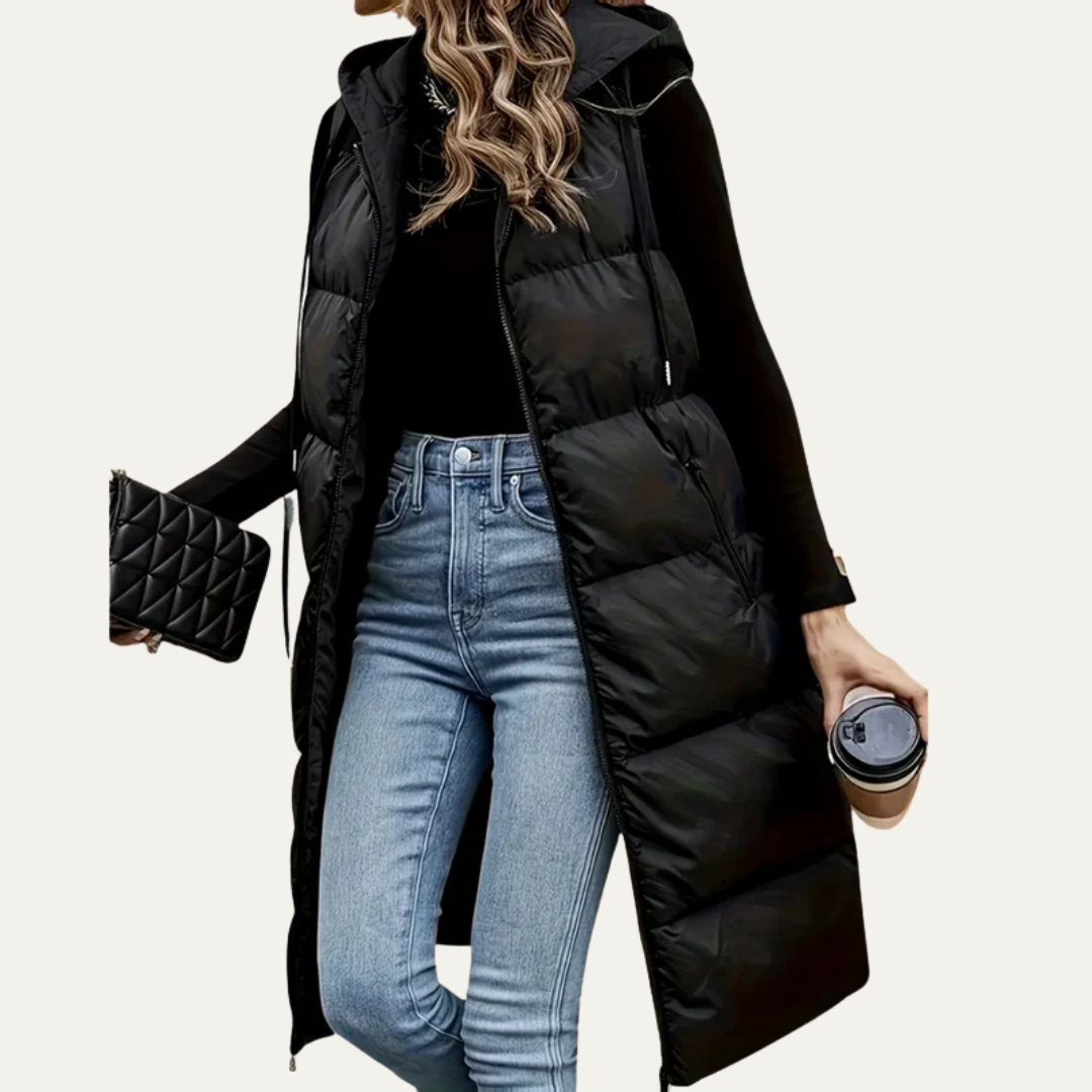 Ladies Warm Down Gilet Jacket