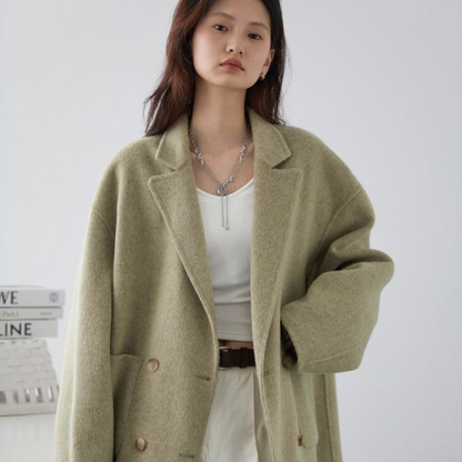 Womens Wool Trench Coat