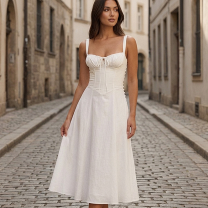 Casual Fit Summer Dress for Women - OutfitLondon