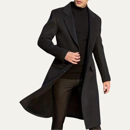 Classic Fit Waterproof Trench Coat for Men - OutfitLondon