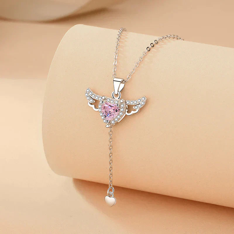 Dainty Feather Inspired Pendant Necklace - OutfitLondon