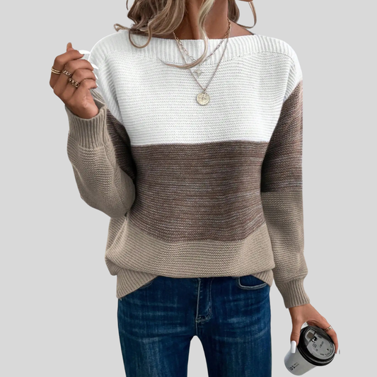 Casual Lightweight Crew Neck Sweater - OutfitLondon