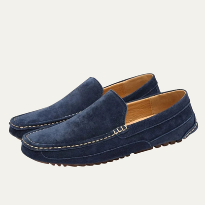 Luxury Leather Slip On Moccasins