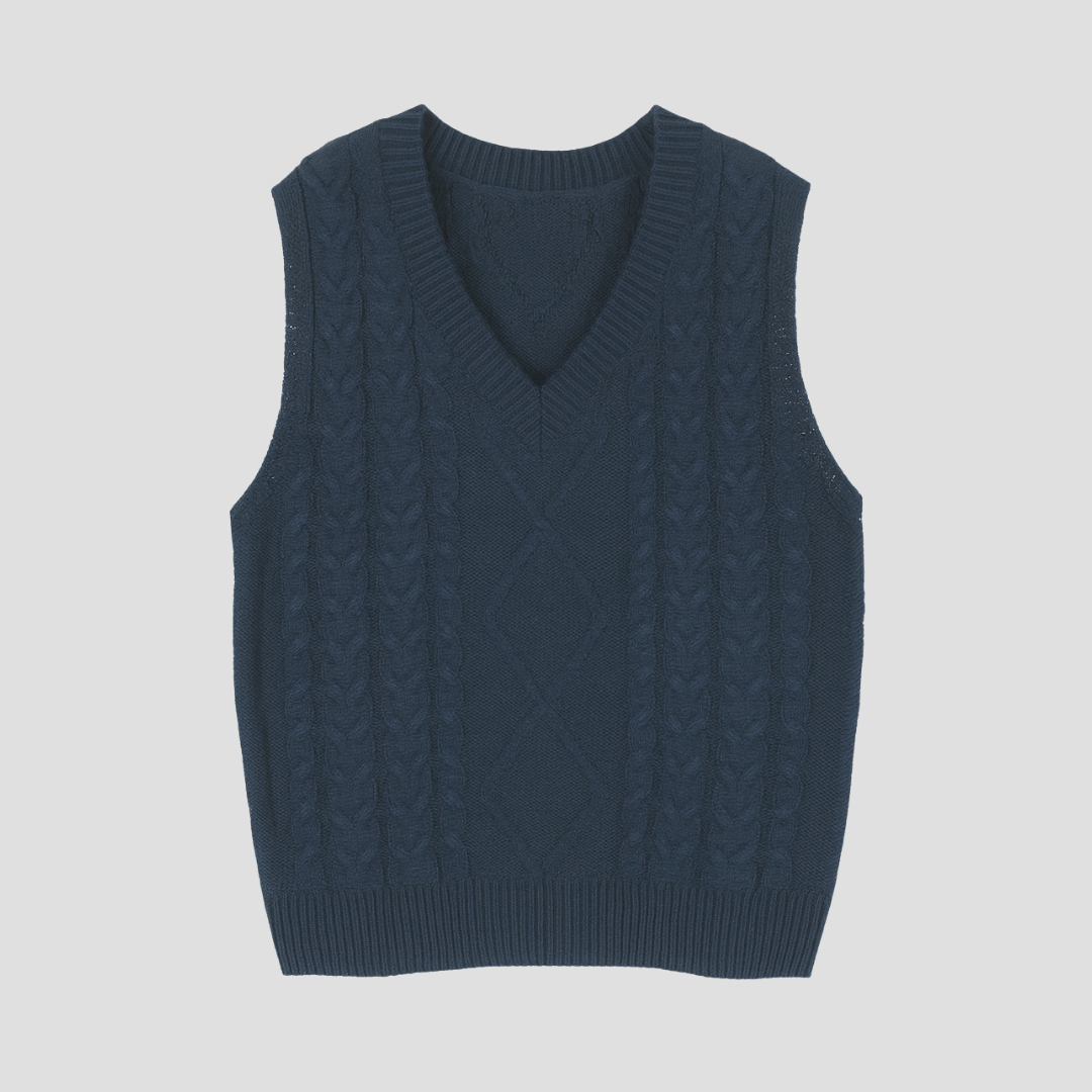 Cozy Classic Fit Knit Sweater - OutfitLondon