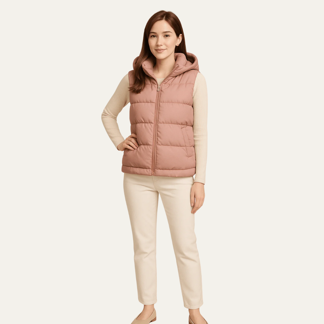 Warm Insulated Waist-Length Puffer Jacket