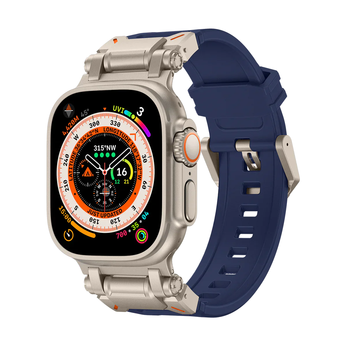 Strong Stainless Steel Apple Watch Strap