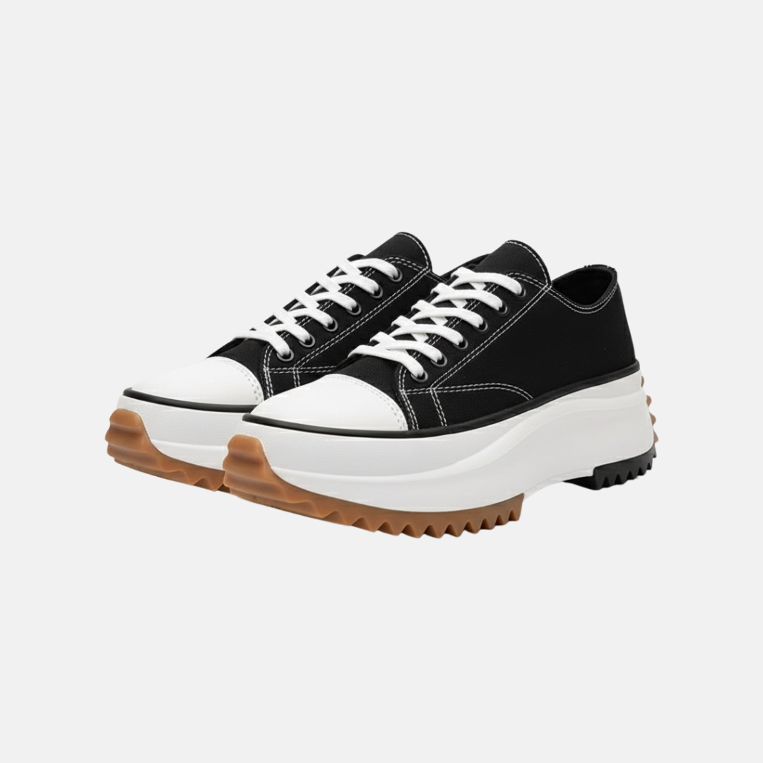 Comfy Suede Lace Up Sneakers - OutfitLondon