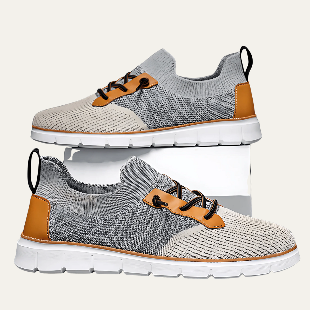 Men's Chunky Knit Sport Sneakers - OutfitLondon