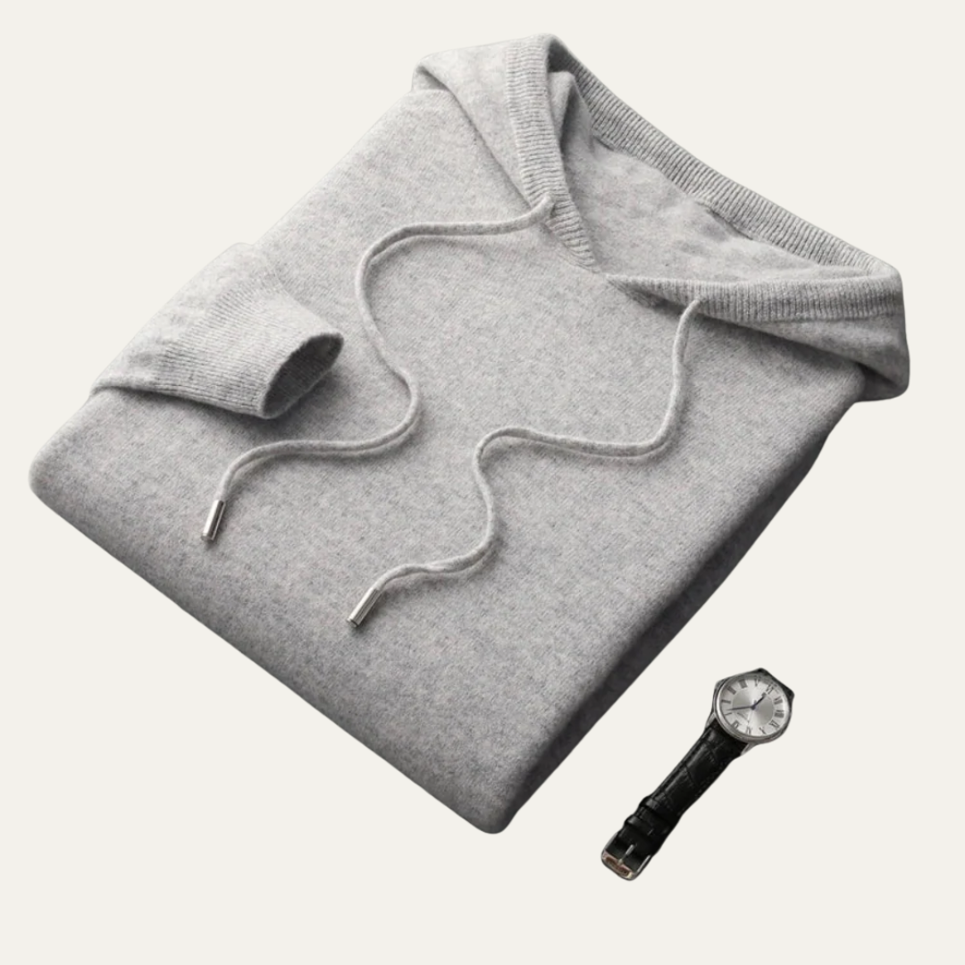 Classic Fit Hoodie with Adjustable Hood