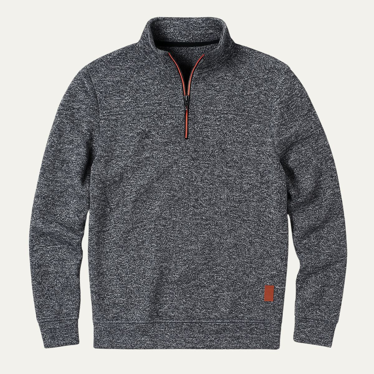 Warm Fleece Half Zip Mens Sweatshirt
