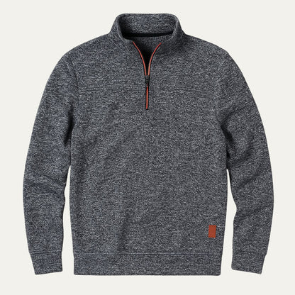 Warm Fleece Half Zip Mens Sweatshirt