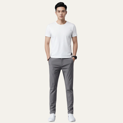 Men's Comfort Fit Stretch Dress Pants - OutfitLondon