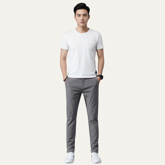 Men's Comfort Fit Stretch Dress Pants - OutfitLondon