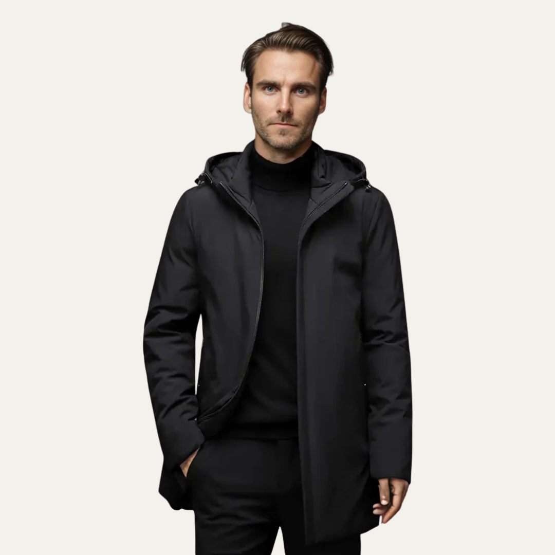 Slim Fit Waterproof Hooded Jacket