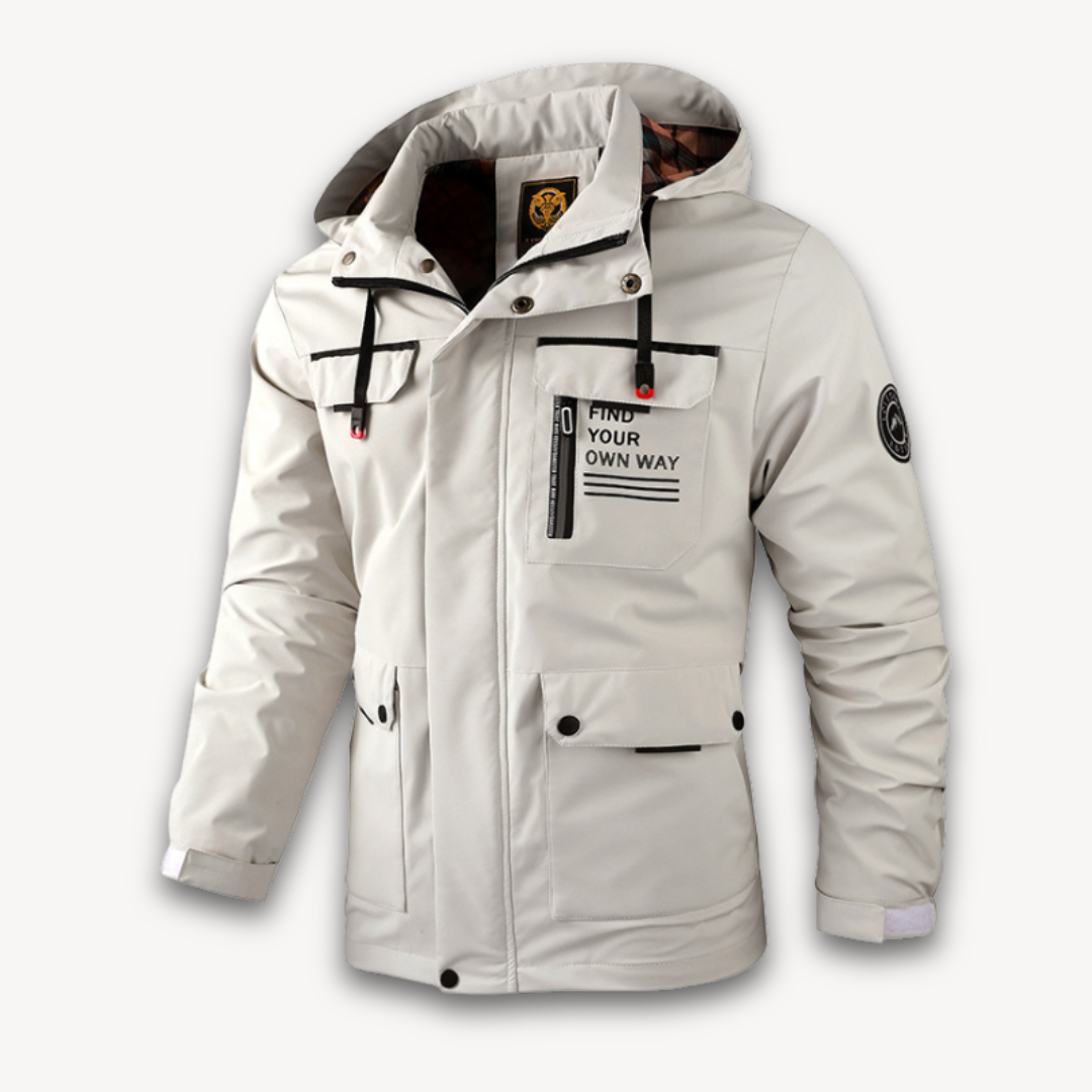 Waterproof Breathable Men's Summer Coat - OutfitLondon