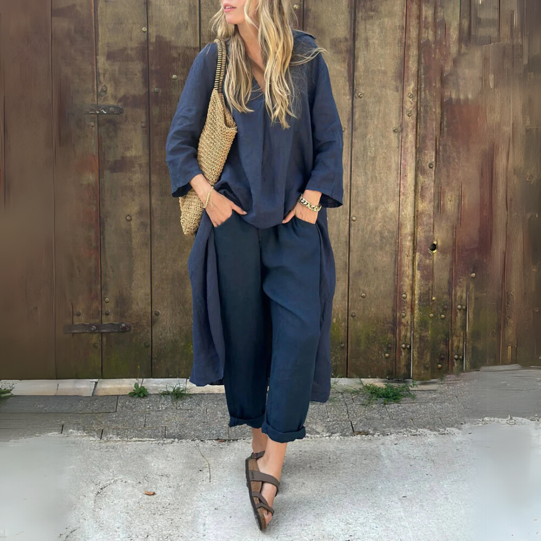 Casual Chic 2-Piece Outfit - OutfitLondon