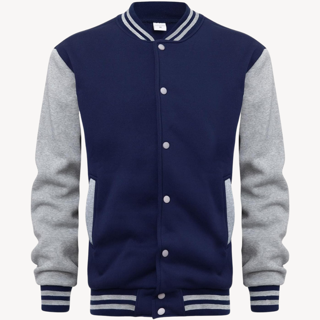 Men's Contrast Panel Sports Jacket