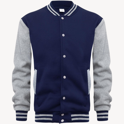 Men's Contrast Panel Sports Jacket