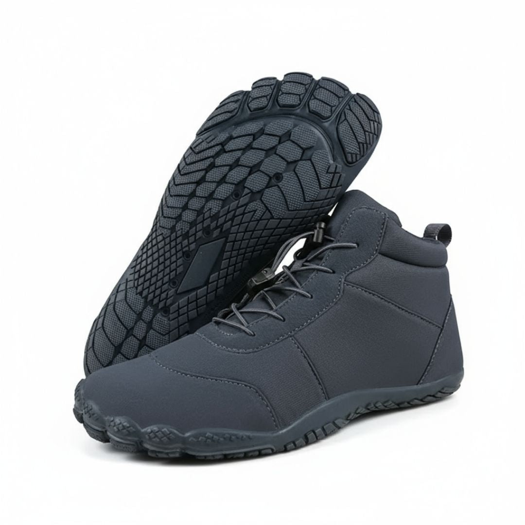 Warm Waterproof Insulated Snow Boots - Extra Roomy Toe Box - OutfitLondon