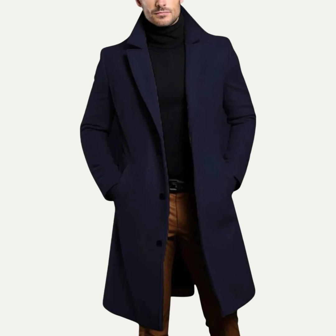 Classic Fit Mens Overcoat