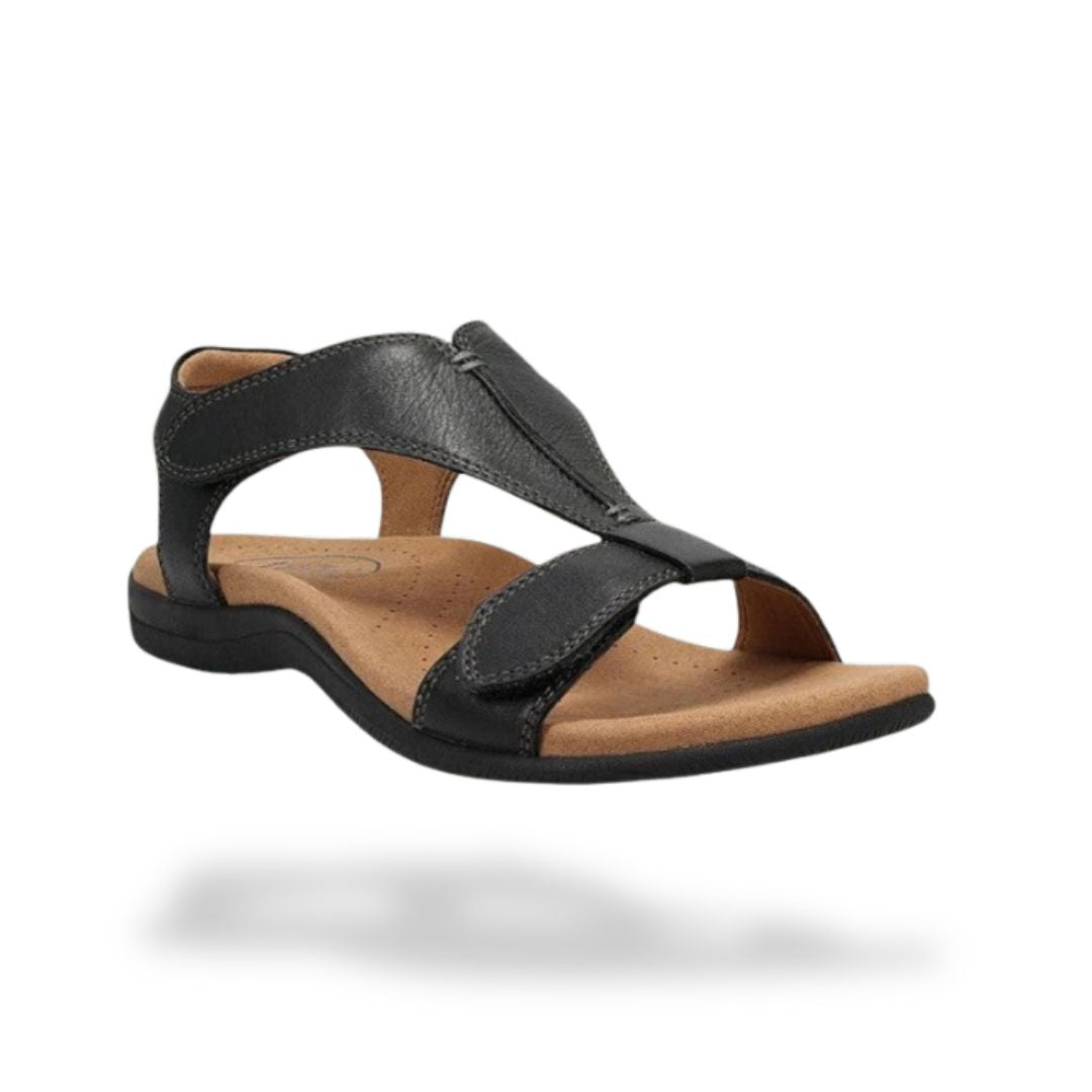 Comfortable Leather Walking Sandals Women
