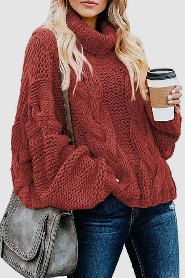 Women's Cozy Crew Neck Classic Sweater