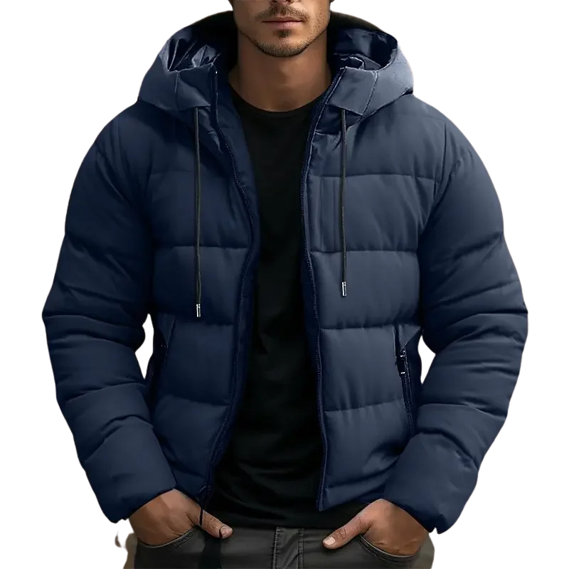 Insulated Men's Winter Puffer Jacket - OutfitLondon
