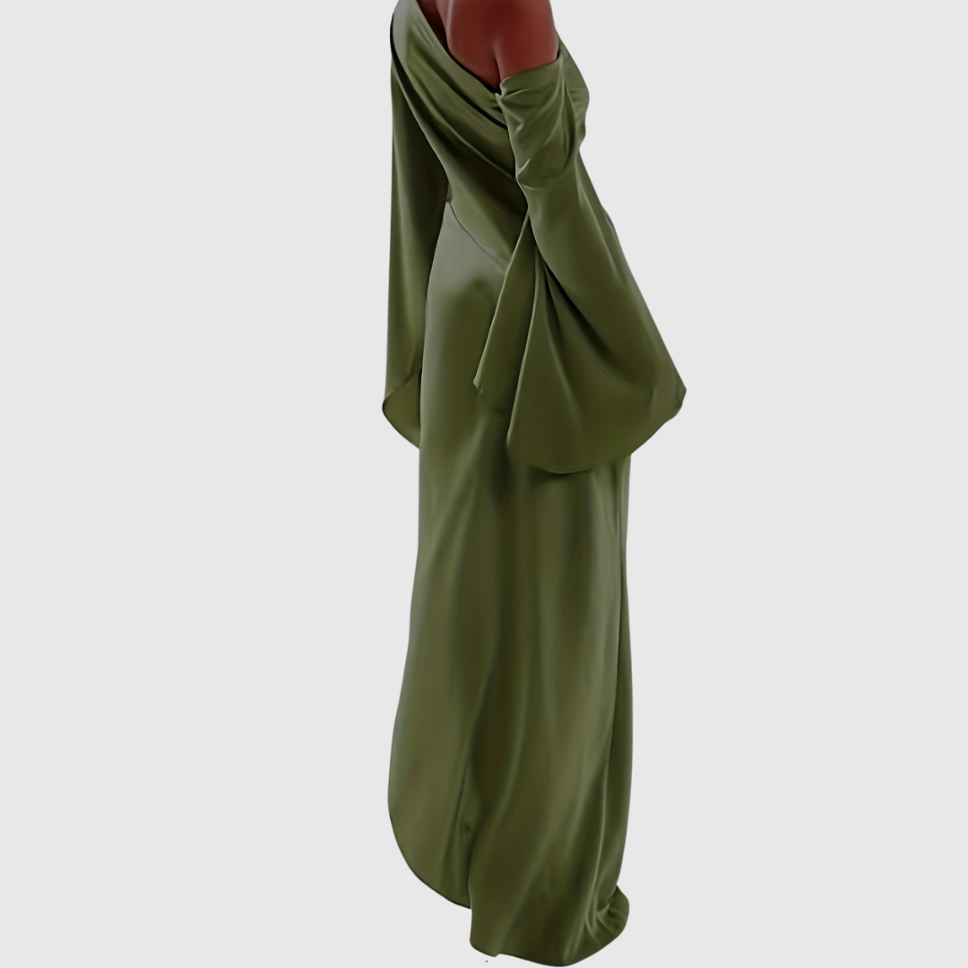 Sleek One Shoulder Formal Gown