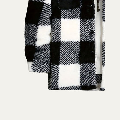 Soft Plaid Flannel Shirt Jacket for Men