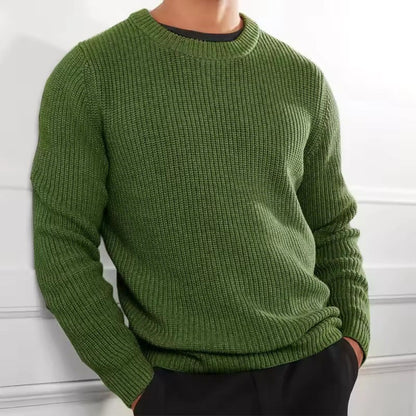 Soft Merino Wool Crew Neck Sweater