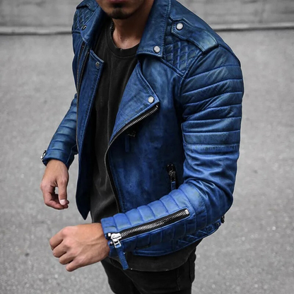 Men's Water Resistant Padded Zip Jacket