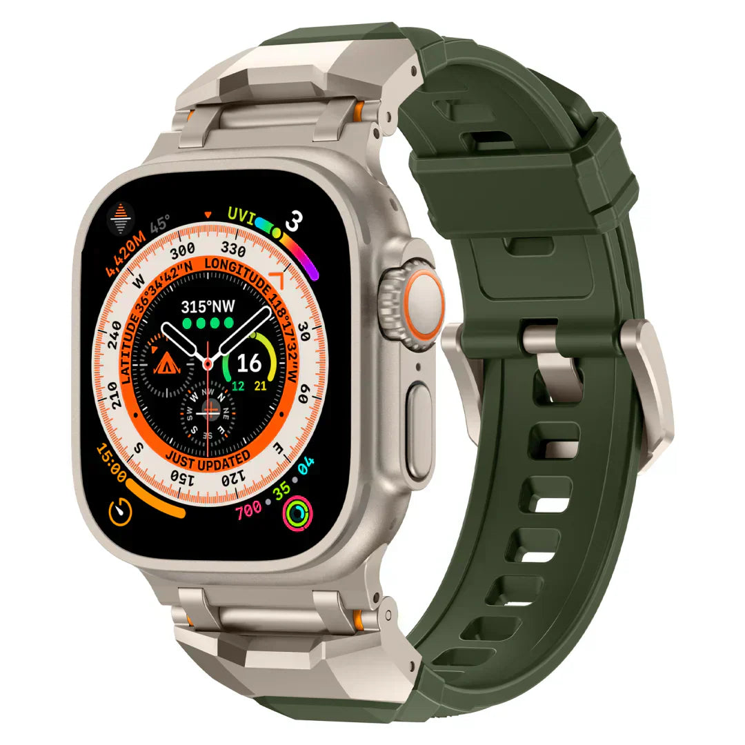 Flexible Rubber Strap For Apple Watch