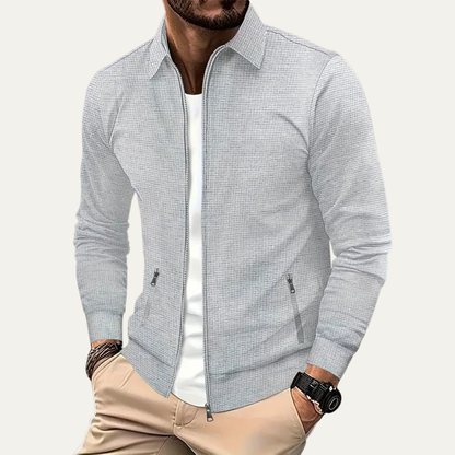Men's Classic Zip Up Bomber Jacket