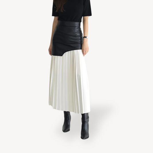 Flared Mid Length Womens Skirt - OutfitLondon