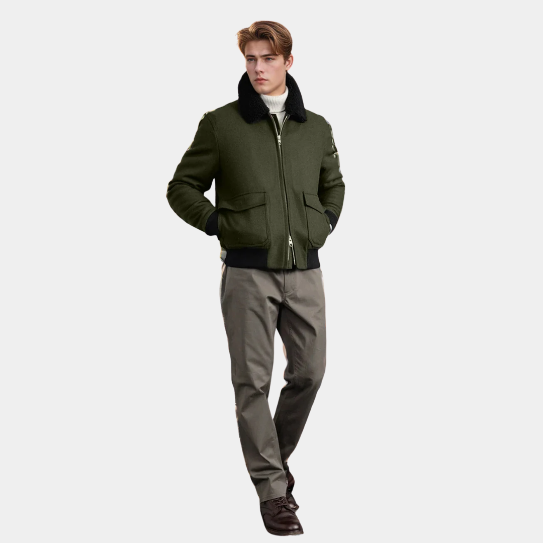 Cozy Gray Fleece Lined Jacket