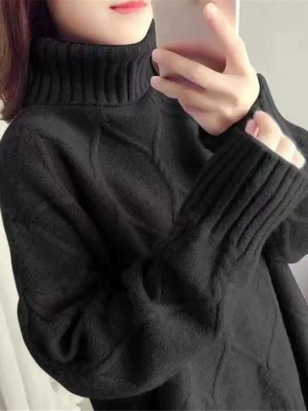 Soft Large Warm Knit Sweater for Women