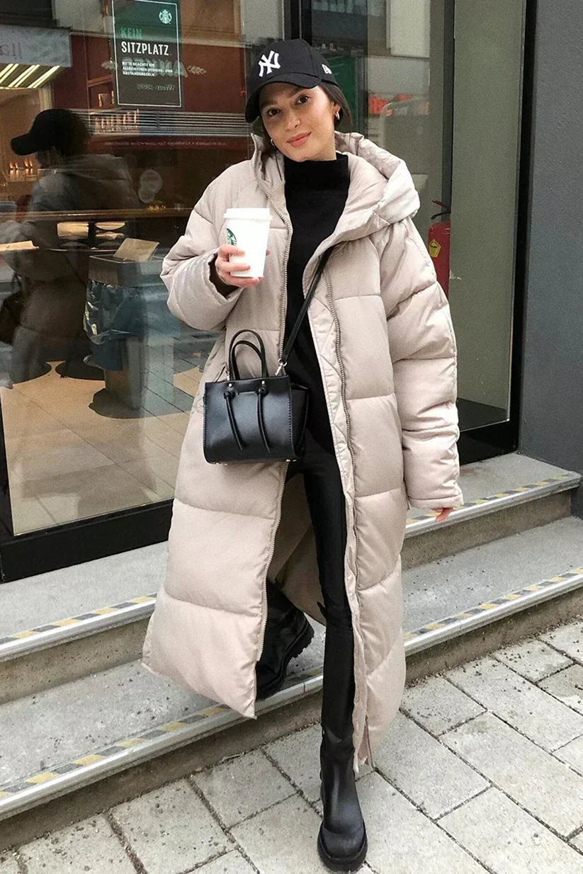 Insulated Ladies Winter Down Jacket Coat
