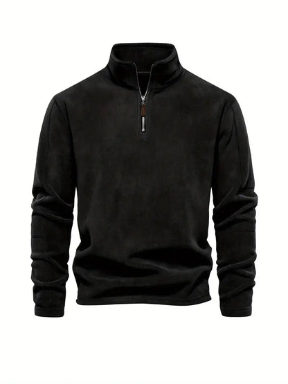 Cozy Men's Crew Neck Wool Sweater - OutfitLondon