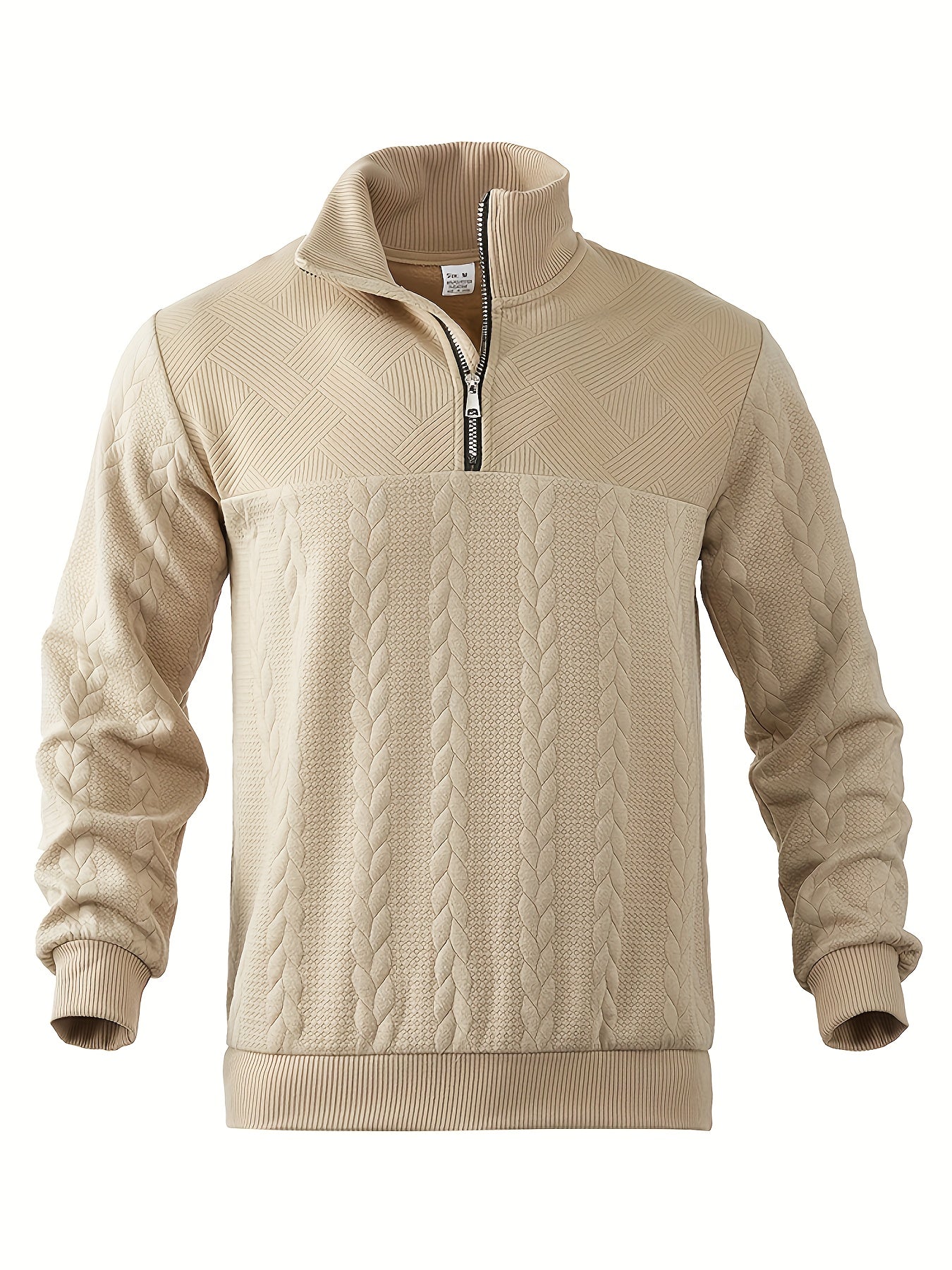 Cozy Zip Up Men's Fleece Sweater - OutfitLondon