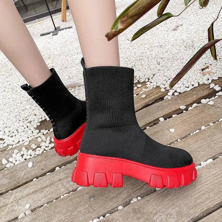Cozy Cable Knit Ankle Boot Socks