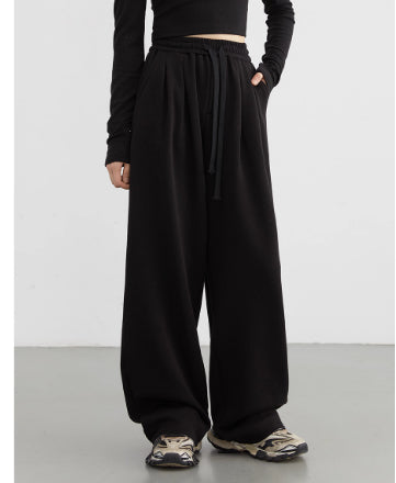 Women's Casual Fleece-Lined High Waist Jogger Pants